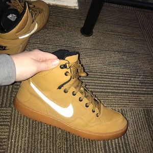 Son of forces, wheat nikes.